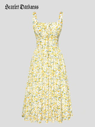 CLEMENTINE™ - Floral Milkmaid Sundress
