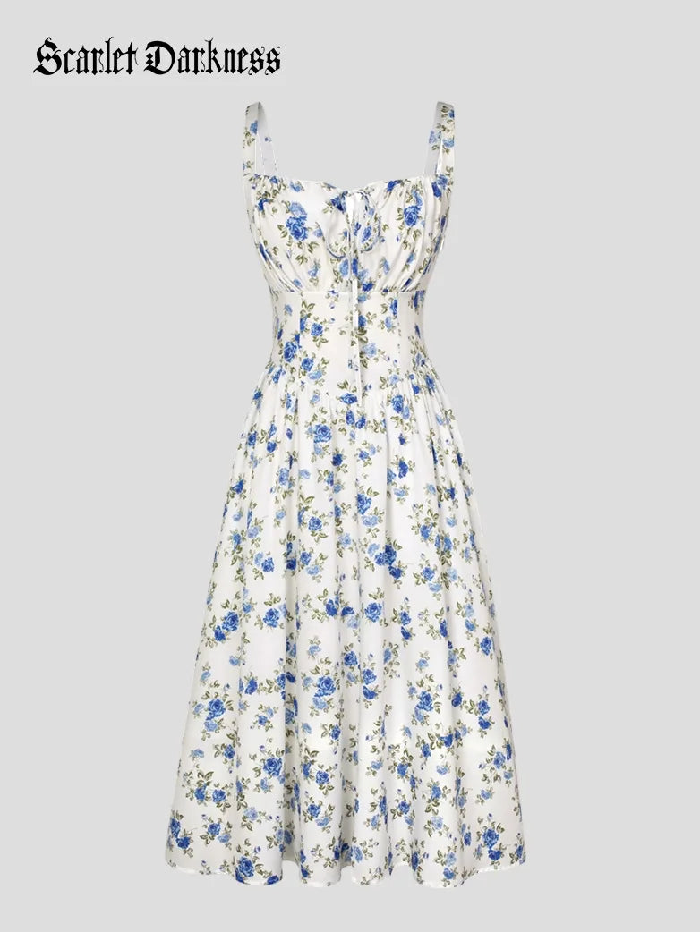 CLEMENTINE™ - Floral Milkmaid Sundress