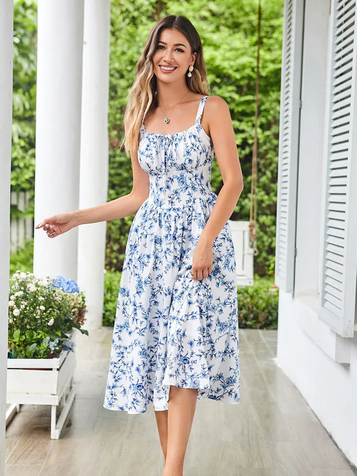 CLEMENTINE™ - Floral Milkmaid Sundress