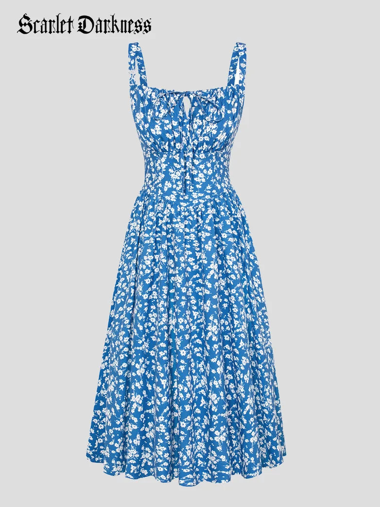 CLEMENTINE™ - Floral Milkmaid Sundress