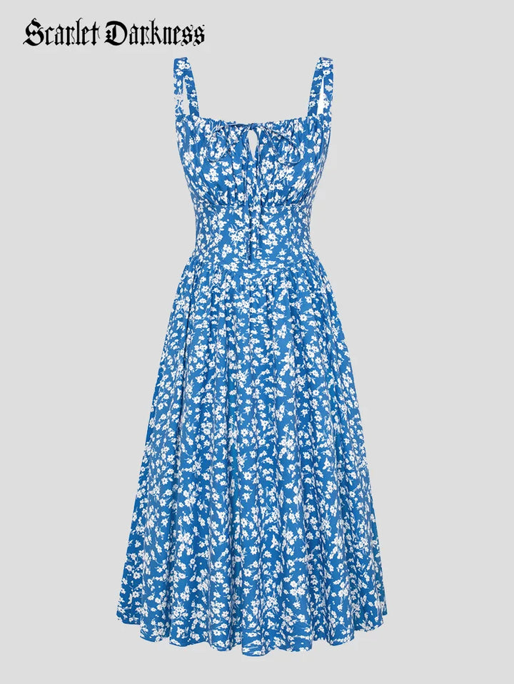 CLEMENTINE™ - Floral Milkmaid Sundress