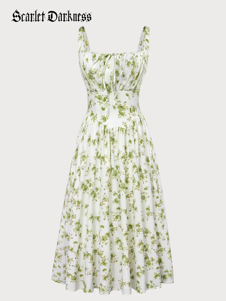 CLEMENTINE™ - Floral Milkmaid Sundress