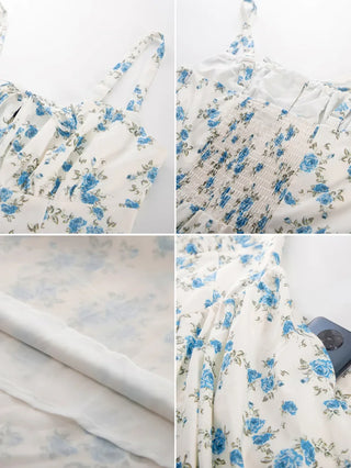 PERRINE™ - Summer Floral Milkmaid Dress