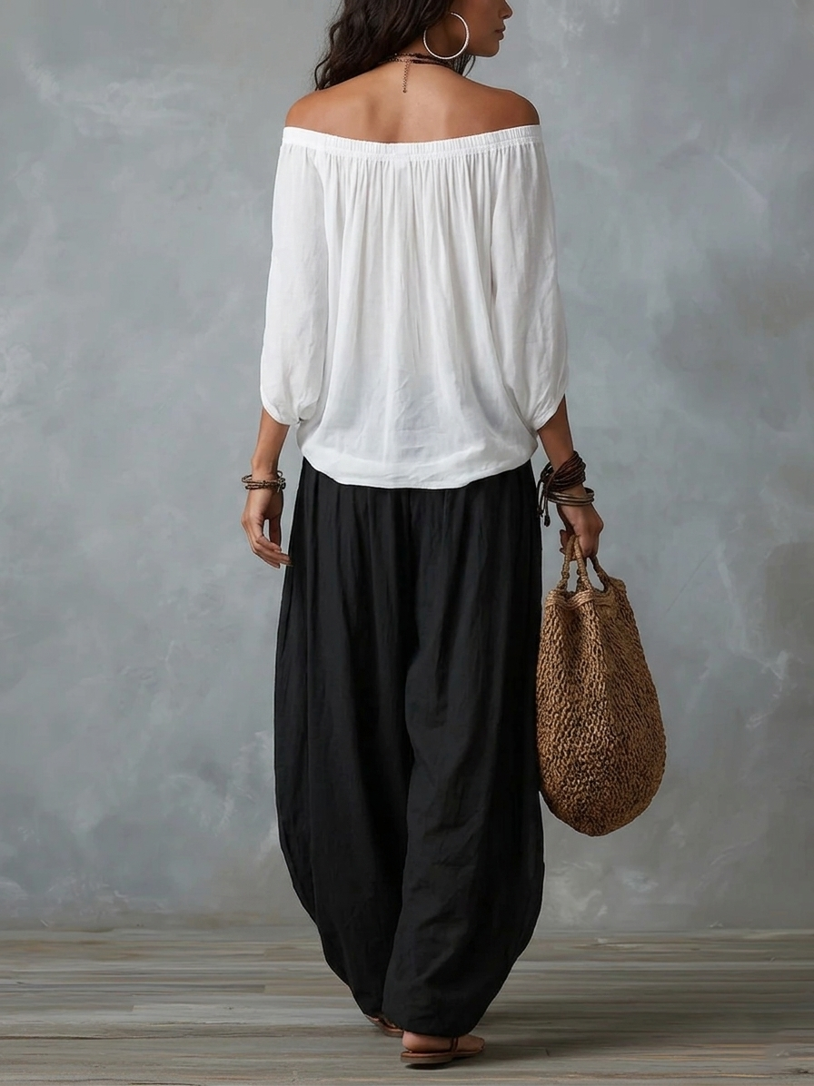 ORNELLA™ - Boho Set with Balloon Pants