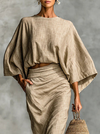LIVIANA™ - Two-Piece Set with Skirt