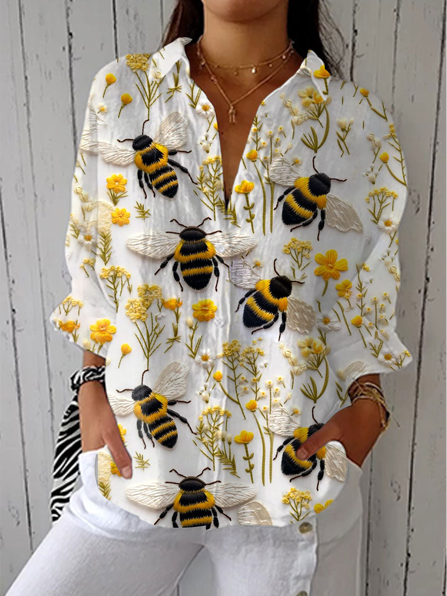 Yolande - Golden Bee Blouse