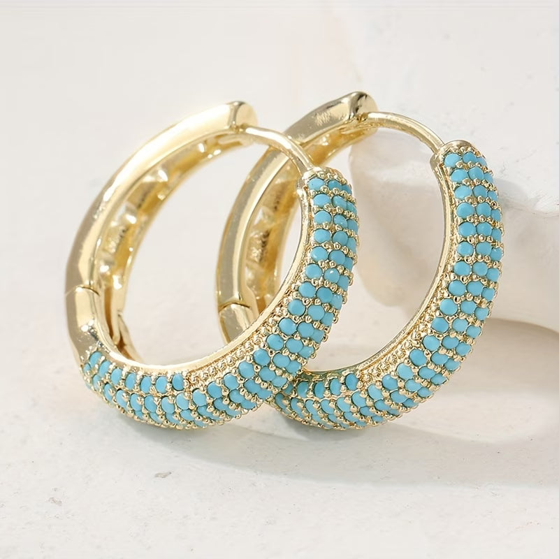 XIMENA - Charming Turquoise Earrings