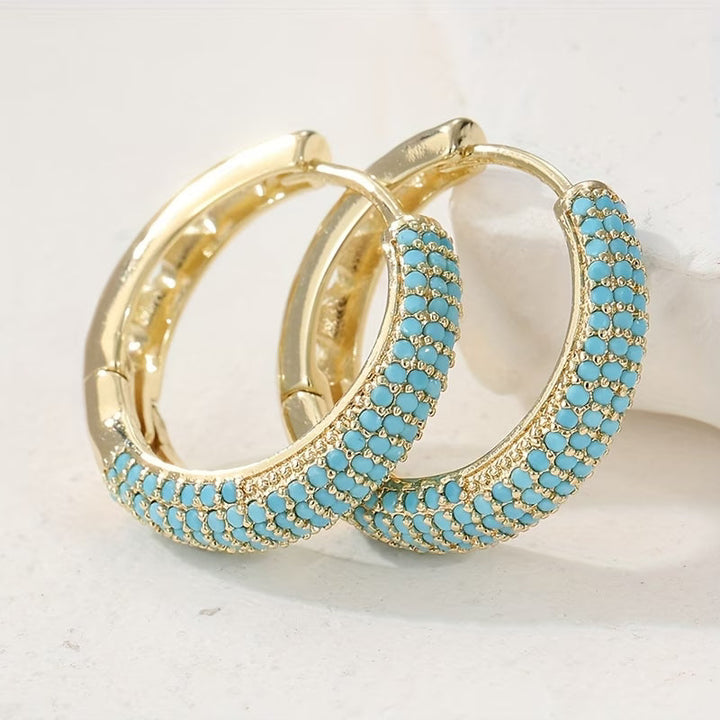 XIMENA - Charming Turquoise Earrings