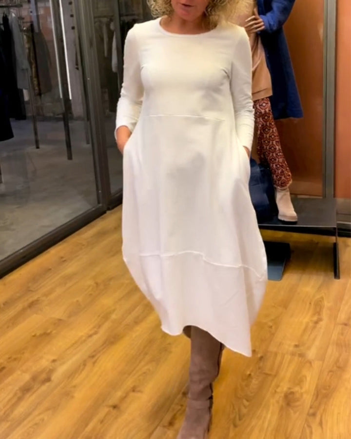 ALINA™ -  Chic Midi Dress