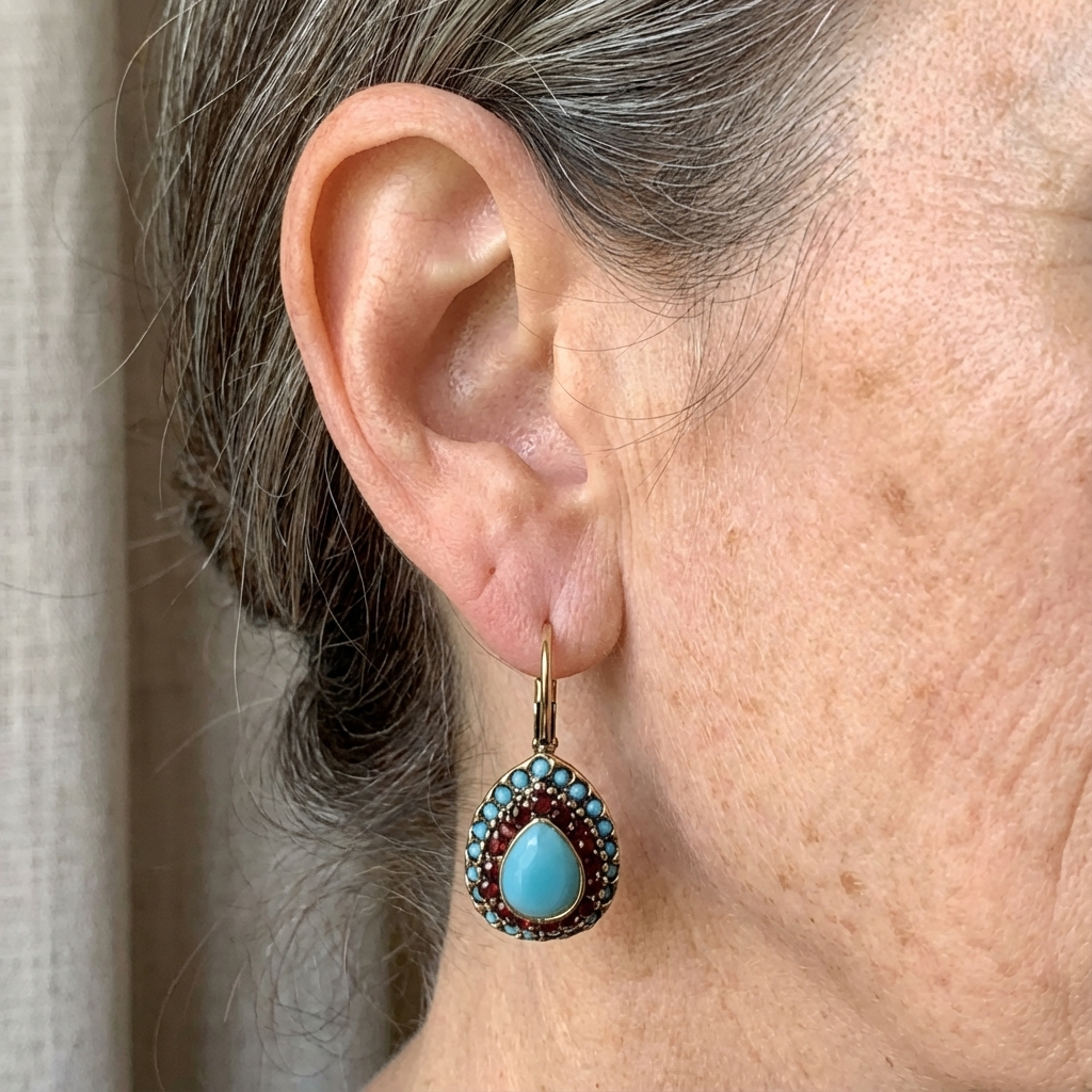 ESMERALDA - Crystal Teardrop Earrings
