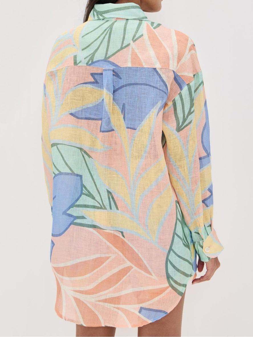 Lavinia™ - Tropical Leaf Printed Short Set