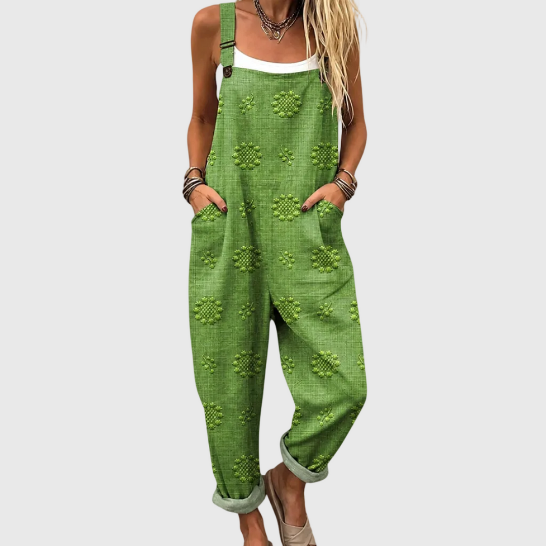 FLAVIA™ - Comfortable Printed Overalls