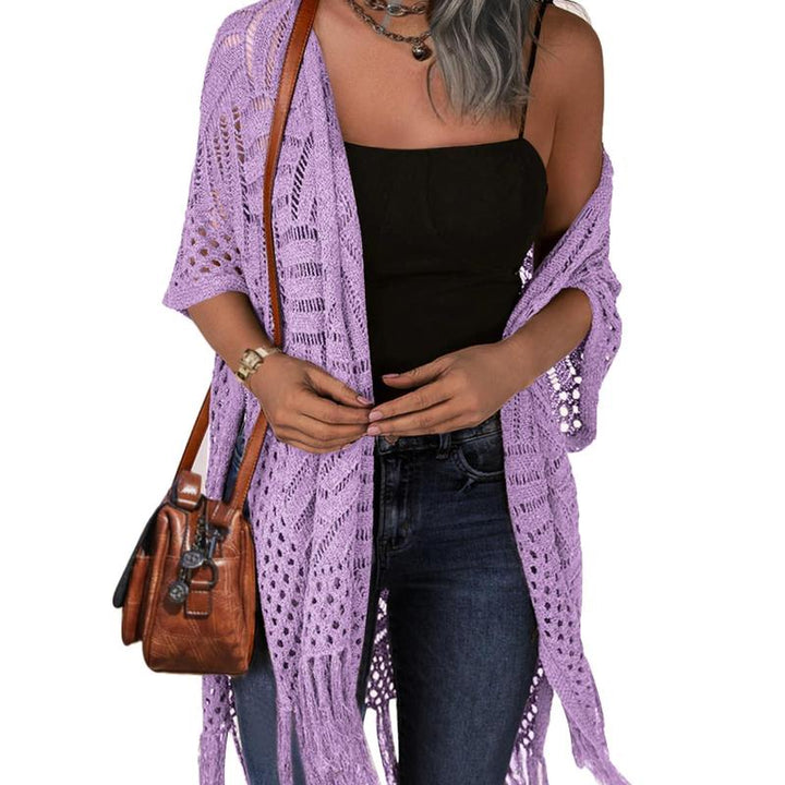 ZARELLA™ – Comfy Summer Hollow Tassel Outwear