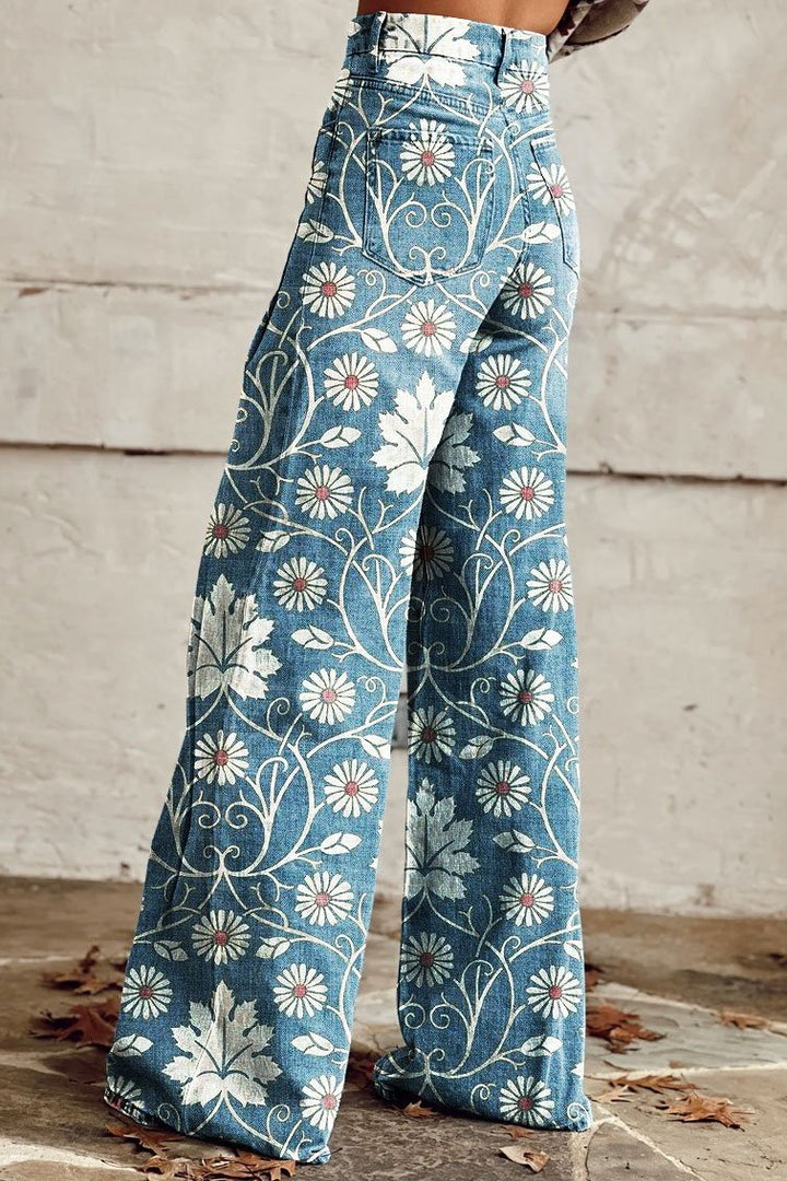 MARGAUX™ - Boho Chic Flowy Trousers