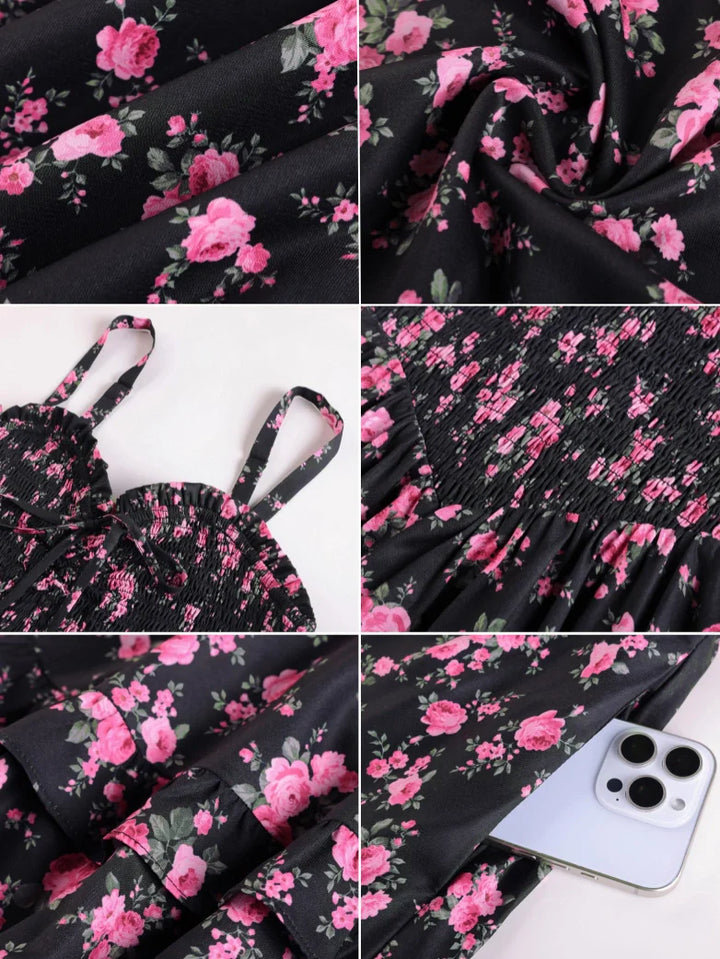 FABIENNE™ - Spring Tea Party Milkmaid Dress