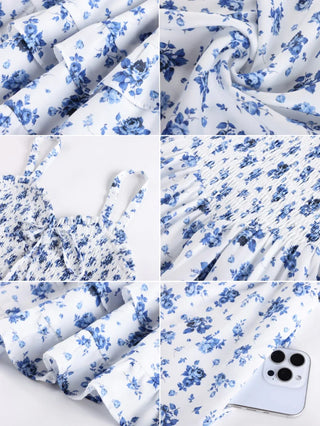 FABIENNE™ - Spring Tea Party Milkmaid Dress