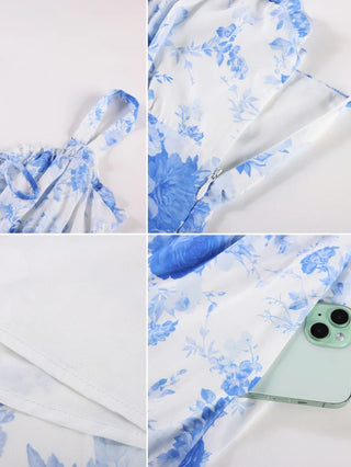 NADINE™ - Chiffon High-Low Wedding Guest Dress
