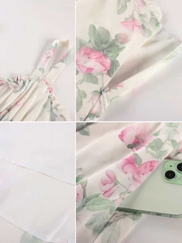 NADINE™ - Chiffon High-Low Wedding Guest Dress