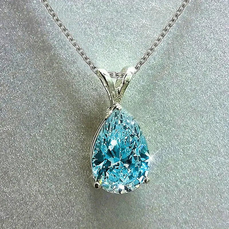 NOELLE - Ocean Blue Gemstone Necklace
