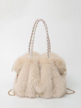 CHARLOTTE™ - Versatile Plush Velvet Shoulder Tote Bag