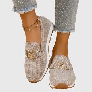 CALLIOPE - Orthopedic Loafer Sneakers Beige