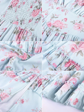 MADELEINE™ - Floral Front-Slit Pocket Dress