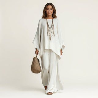 LUDIVINE™ - Linen-Blend Boho Set