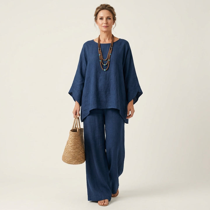 LUDIVINE™ - Linen-Blend Boho Set