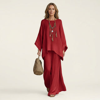 LUDIVINE™ - Linen-Blend Boho Set