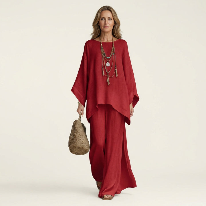 LUDIVINE™ - Linen-Blend Boho Set
