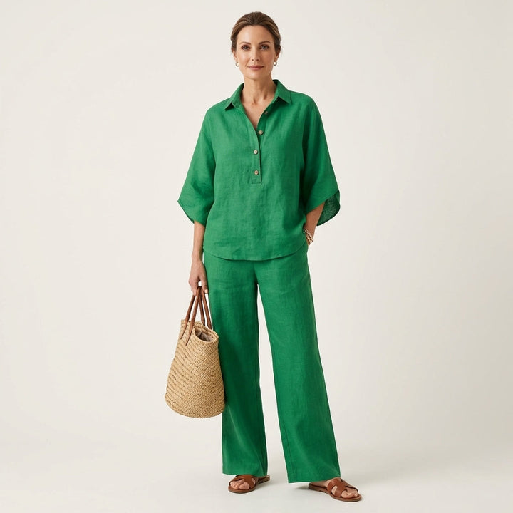 HELOISE™ - Linen Two-Piece Set