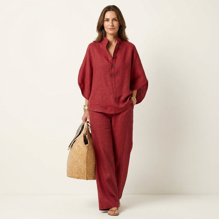 HELOISE™ - Linen Two-Piece Set