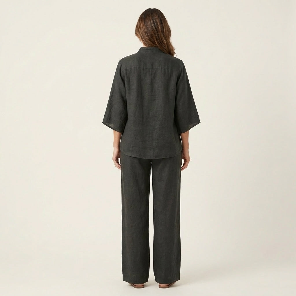 HELOISE™ - Linen Two-Piece Set