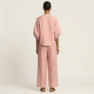 SIBYLLE™ - Zipper-Front Puff Sleeve Set