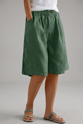 CECILIA Shorts Green