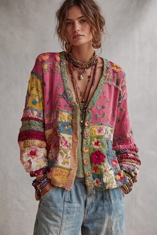 MILLA - Boho Knit Cardigan