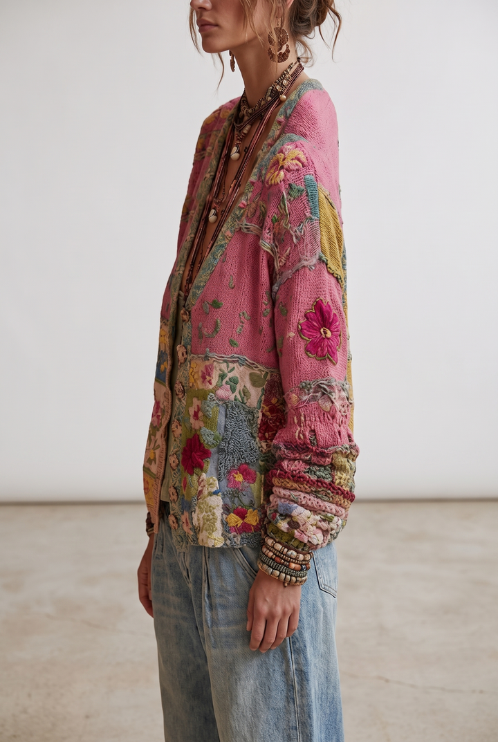 MILLA - Boho Knit Cardigan