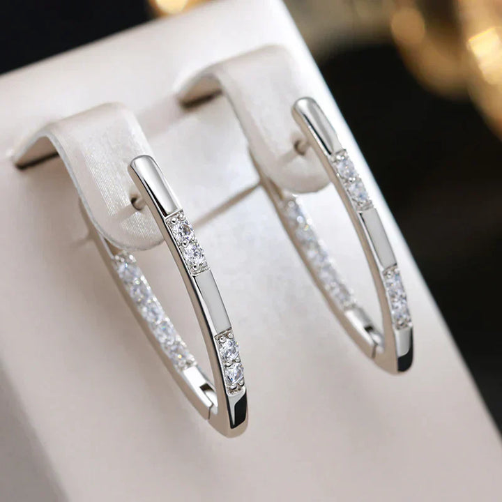 ADRIENNE - Zirconia Stud Earrings