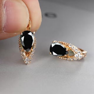 SIMONE - Colourful Teardrop Earrings