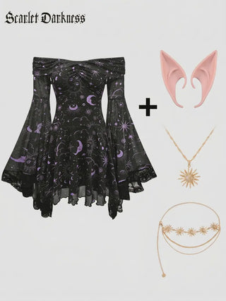 CECILE™ - Gothic Fantasy Hooded Gown