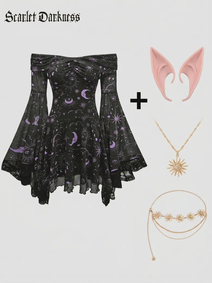 CECILE™ - Gothic Fantasy Hooded Gown