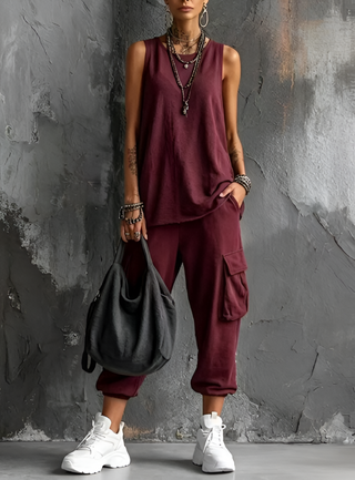 SERAFINA - Soft Casual Set with Pockets