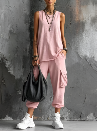 GABRIELLA - Soft Casual Set with Pockets