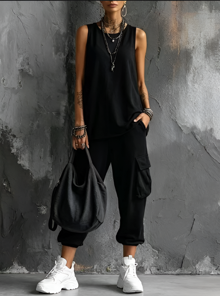 VALENTINA - Soft Casual Set with Pockets