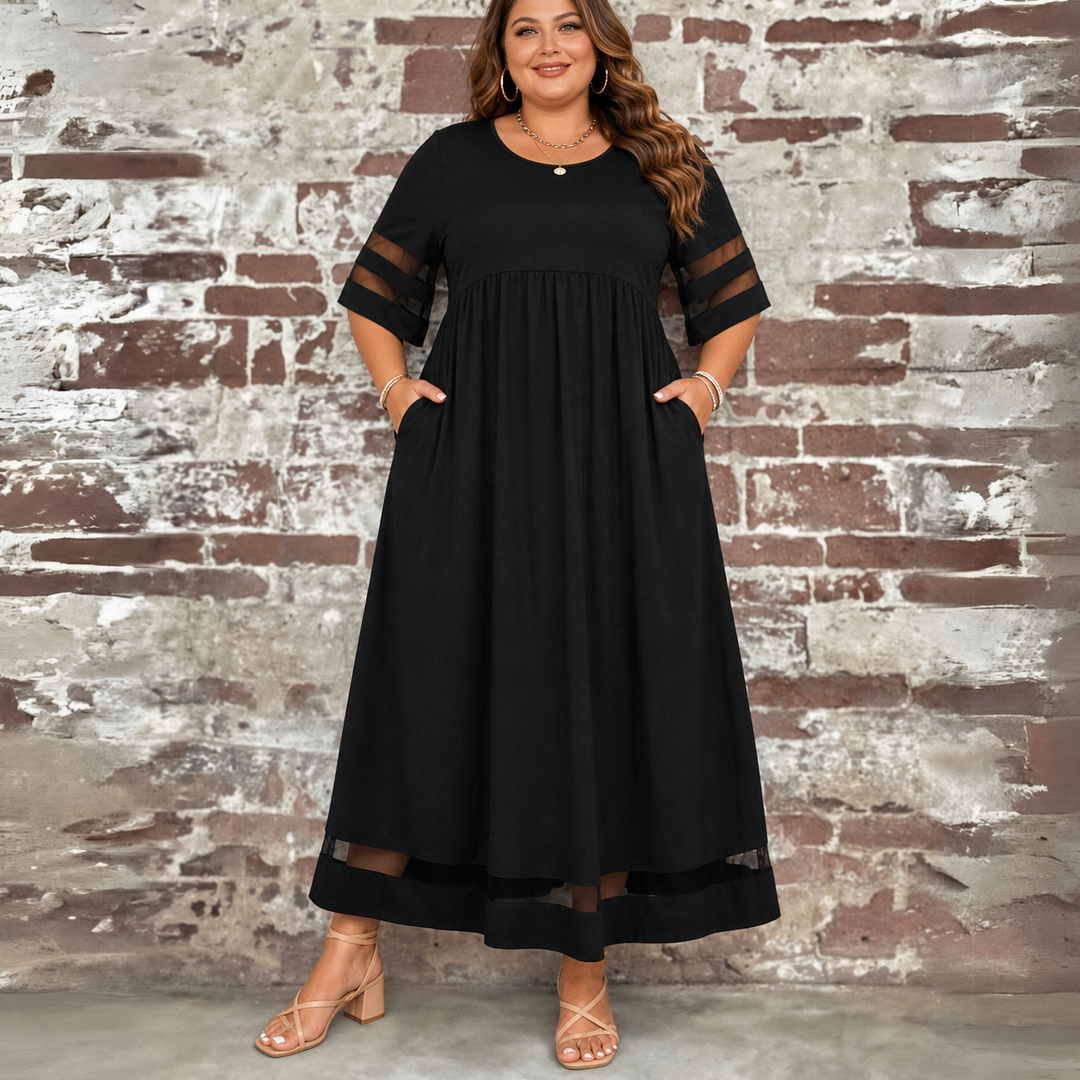 CORA™ - Tummy-Smoothing Midi Dress