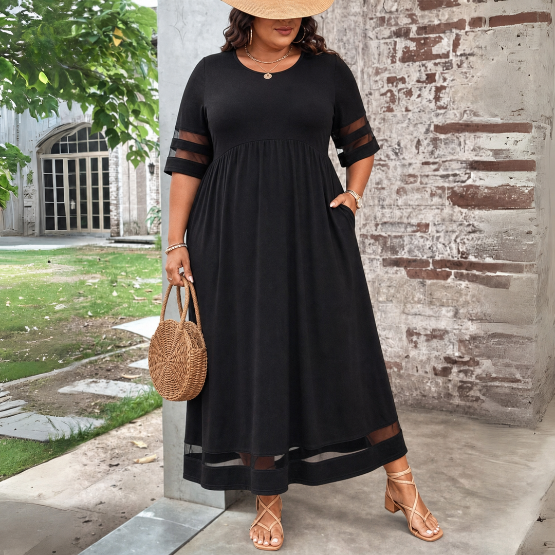 CORA™ - Tummy-Smoothing Midi Dress