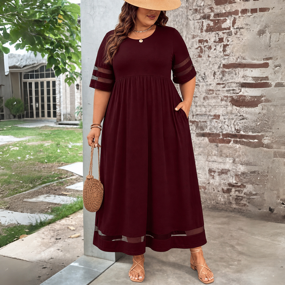 CORA™ - Tummy-Smoothing Midi Dress