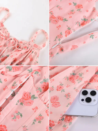 ROSELINE™ - Victorian Floral Corset Dress