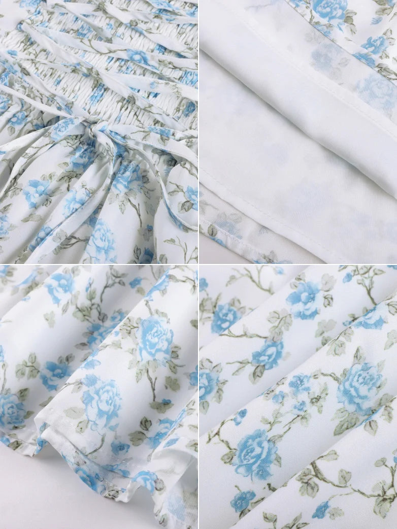 ROSELINE™ - Victorian Floral Corset Dress