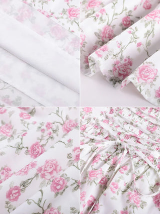 ROSELINE™ - Victorian Floral Corset Dress